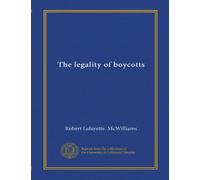 The legality of boycotts