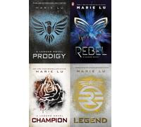 The Legend 4 Books Collection Set - Legend, Prodigy, Champion, Rebel by Marie Lu