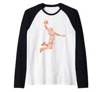 The Legend Basketball Slam Dunk For The Basketball Lovers Camiseta Manga Raglan
