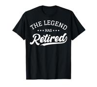 The Legend Has Retirado Jubilación Oficial Hombre #25D4D Camiseta