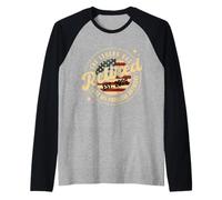 The Legend Has Retired 2026 Not My Problem Anymore Bandera de Estados Unidos Camiseta Manga Raglan