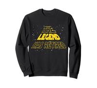 The Legend Has Retired Retiree Camiseta -Sci fi Fan Sudadera