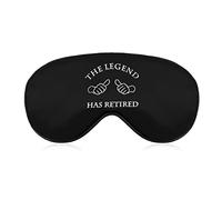 The Legend Has Retired Sleep Mask Night Cover Eye para mujeres y hombres BlockLight para avión, viaje, siesta, correa ajustable