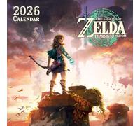 THE LEGEND OF ZELDA 2026 SQUARE CALENDAR
