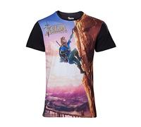 The Legend of Zelda Breath of The Wild - All Over Link Climbin Camiseta Multicolor XXL