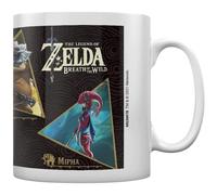 The Legend of Zelda Breath of The Wild Mug (Champions Design) 11oz Ceramic Mug -