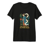 The Legend White Snake Mito Chino del Amor Camiseta Premium