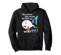 The Legend Wird 44 Jahre 44er Geburtstag Mann Sudadera con Capucha