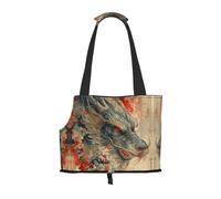 The Legendary Dragon Print Puppy Carrier - Bolsas para perros pequeños, gatos y conejos