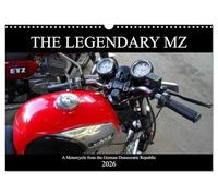 The Legendary MZ (Wall Calendar 2026 DIN A3 landscape), CALVENDO 12 Month Wall Calendar: A motorcycle from the German Democratic Republic