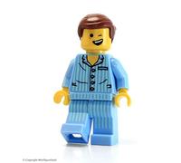 The LEGO Movie Pyjamas Emmet - Rare Minifigure