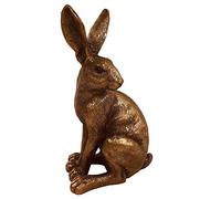The Leonardo Collection Figurilla de Bronce de Liebre sentada