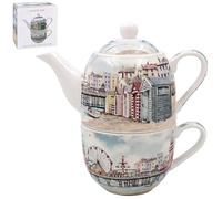 The Leonardo Collection LP95974 Sandy Bay Tea for ONE, cerámica