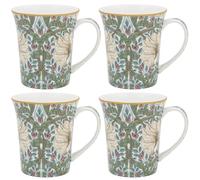 The Leonardo Collection Pimpernel - Juego de tazas de porcelana fina (4