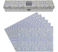 The Leonardo Collection Willow Bough - Forro de cajones de Lino Fresco de William Morris | Hojas de Papel perfumado para cajones y estantes | Accesorio de Almacenamiento Decorativo | Elegante