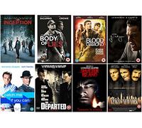 The Leonardo DiCaprio Ultimate DVD Collection : Inception / Blood Diamond / Body Of Lies / J Edgar / Catch Me If You Can / Shutter Island / The Departed / Gangs of New York