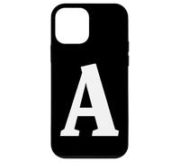 The Letter A Fun Big and Bold for Eventos Family Teams Group Carcasa para iPhone 12 Mini