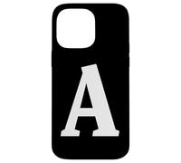 The Letter A Fun Big and Bold for Eventos Family Teams Group Carcasa para iPhone 14 Pro MAX