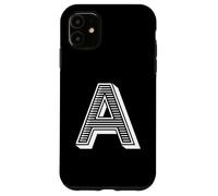 The Letter A Fun Big and Bold for Eventos Grupos de Equipos Familiares Carcasa para iPhone 11
