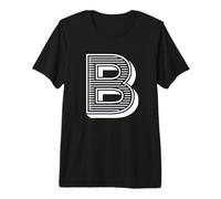 The Letter B Fun Big and Bold for Eventos Family Teams Group Camiseta Premium