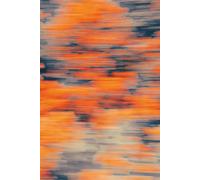 The Letter Book - Abstract Spin Cover: A Journal for Sharing Letters Back and Forth - 6" x 9"