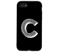 The Letter C Fun Big and Bold for Eventos Family Teams Group Carcasa para iPhone SE (2020) / 7/8