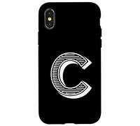 The Letter C Fun Big and Bold for Eventos Family Teams Group Carcasa para iPhone X/XS