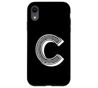 The Letter C Fun Big and Bold for Eventos Family Teams Group Carcasa para iPhone XR
