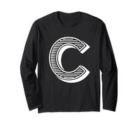 The Letter C Fun Big and Bold for Eventos Family Teams Group Manga Larga