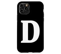 The Letter D Fun Big and Bold for Eventos Family Teams Group Carcasa para iPhone 11 Pro
