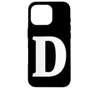The Letter D Fun Big and Bold for Eventos Family Teams Group Carcasa para iPhone 16 Pro