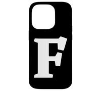 The Letter F Fun Big and Bold for Eventos Family Teams Group Carcasa para iPhone 14 Pro
