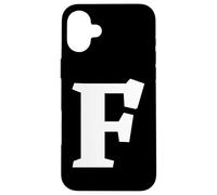 The Letter F Fun Big and Bold for Eventos Family Teams Group Carcasa para iPhone 16 Plus