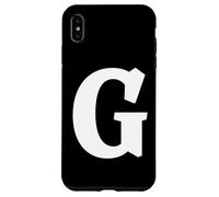 The Letter G Fun Big and Bold para Eventos Grupos de Equipos Familiares Carcasa para iPhone XS MAX