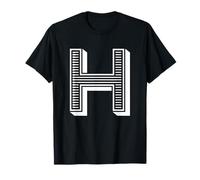 The Letter H Fun Big and Bold for Eventos Family Teams Group Camiseta