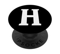 The Letter H Fun Big and Bold para Eventos Grupos de Equipos Familiares PopSockets PopGrip Adhesivo