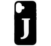 The Letter J Fun Big and Bold for Eventos Family Teams Grupos Carcasa para iPhone 16