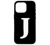The Letter J Fun Big and Bold for Eventos Family Teams Grupos Carcasa para iPhone 16 Pro
