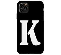 The Letter K Fun Big and Bold para Eventos, Grupos de Equipos Familiares Carcasa para iPhone 11 Pro MAX