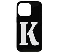 The Letter K Fun Big and Bold para Eventos, Grupos de Equipos Familiares Carcasa para iPhone 13 Pro