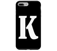 The Letter K Fun Big and Bold para Eventos, Grupos de Equipos Familiares Carcasa para iPhone 7 Plus/8 Plus