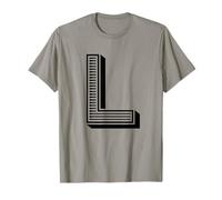 The Letter L Fun Big and Bold for Eventos Family Teams Group Camiseta