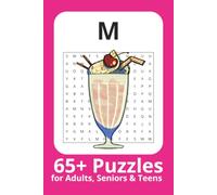 The letter M Word Search: Word Searches with Easy to Read Print about Mars, Moving, Malt and more | 6x9 inches| 65+ puzzles . . . Gift for Vacations, Holiday and Free Times