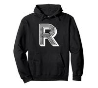 The Letter R Fun Big and Bold para eventos Grupos de equipos familiares Sudadera con Capucha