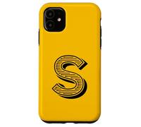 The Letter S Fun Big and Bold for Eventos Family Teams Group Carcasa para iPhone 11