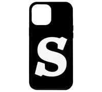 The Letter S Fun Big and Bold for Eventos Family Teams Group Carcasa para iPhone 12 Pro MAX
