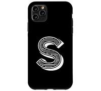 The Letter S Fun Big and Bold para Eventos Grupos de Equipos Familiares Carcasa para iPhone 11 Pro MAX