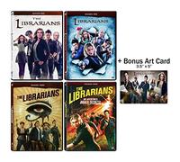 The Librarians: Complete TV Series Seasons 1-4 + Bonus Art Card