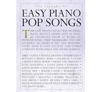 La biblioteca de canciones pop fáciles para piano