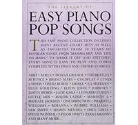 The library of easy piano pop songs